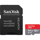 Карта памяти Sandisk 64GB microSD class 10 UHS-I Ultra (SDSQUAB-064G-GN6MA)