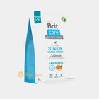 Корм для молодих собак великих порід Brit Care Dog Grain-free Junior Large Breed беззерновий з лососем