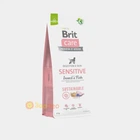 Сухий корм Brit Care Dog Sustainable Sensitive для собак з чутливим травленням з рибою і комахами