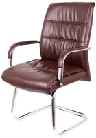 Кресло конференционное АКЛАС Визеу CF (PU Dark brown)
