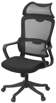 Кресло АКЛАС Дориан BL TILT (K-01 black/OS Black)