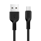Кабель USB Hoco X20 Desert Camel, USB - MicroUSB, 2.4A, 1m, Чёрный