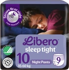 Подгузники-трусики Libero Sleep Tight размер 10 35-60 кг 9 шт (7322541180816)