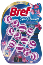 Туалетный блок Bref Spa Moments Harmony, 3х50 г
