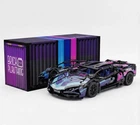 Конструктор спортивного автомобиля Lamborghini Cyberpunk, 1314 деталей