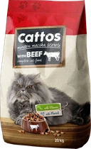 Сухий корм Cattos з яловичиною