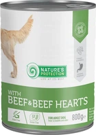Влажный корм для взрослых собак Nature's Protection with Beef & Beef Hearts