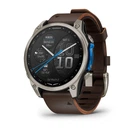 Смарт-годинник Garmin D2 Mach 2, 47mm, Saph, Bare Ti/Blk w/LthrBd (010-02904-31)
