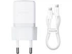 Сетевой зарядний пристрій BASEUS Palm Fast Charger 30W Type-C to Type-C cable (P10111605213-01)