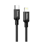 Кабель Hoco X14 Lightning Type-C для iPhone 6 черный