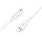 Кабель Hoco X96 Hyper Lightning 1м пластикова оплетка для iPhone 3.6A білий