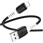 Кабель Hoco X82 силіконовий Lightning 2.4A для iPhone чорний