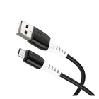 Кабель Hoco X82 силиконовый Micro USB 2.4A черный