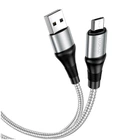 Кабель Hoco X50 Micro USB 2.4A для зарядки и передачи данных Серый