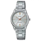 Женские часы Casio LTP-V005D-7B2UDF белые 30 м
