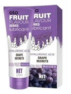 Смаковий лубрикант OLO Fruit Sweet secret оральний лубрикант зі смаком винограду гель
