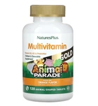 Вітаміні для дітей, Children's Multi-Vitamin, Nature's Plus, Animal Parade, смак апельсина, 120 тварин (NAP-29936)