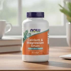 Комплекс кальция и магния с витамином D3 и цинком Now Foods Calcium & Magnesium + D3 120 капсул