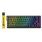 Клавіатура дротова Attack Shark X68 HE Magnetic Switch Black Contours