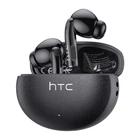 Бездротові навушники HTC NE29 AI з функцією перекладу в режимі реального часу Bluetooth 6.0 TWS ANC Black