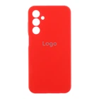 Противоударный Чехол Liquid Silicone (AA) Full Camera для Samsung Galaxy M35 5G (M356) 14.Red