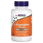Аминокислота Now Foods L-триптофан 500мг