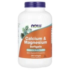 Кальцій та магній NOW Foods (Calcium & Magnesium) 240 капсул (NOW-01252)