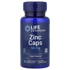 Оптіцинк Life Extension (Zinc Caps) 50 мг 90 капсул (LEX-18139)