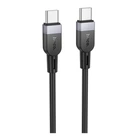 USB Hoco X109 Silicone Type-C to Type-C 60W 3m Черный