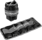 Утяжелители-манжеты для ног и рук Cornix 2 x 0.5 кг Черно-серые (XR-0394)