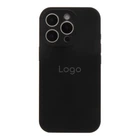 Чохол Premium Silicone Case Full Size with Frame для iPhone 16 Pro Max 18.Black