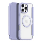 Чохол - книжка Premium Dux Ducis Skin X Pro with MagSafe для iPhone 16 Pro Max Pure Purple