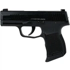 Пистолет сигнальный Aksa Arms AK21 CC-01 cal.9 PAK (Sig Sauer P365) черный