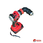 Аккумуляторный шуруповерт бесщеточный EDON ED-21CUN BL (съемный патрон + угловая насадка)