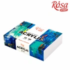 Набір акрилових фарб COLOR 12x10мл, ROSA START 322111003