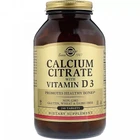 Комплекс Solgar Кальцій цитрат та вітамін Д3 (Calcium Citrate with Vitamin D3) 250 мг/150 МО 240 таблеток SOL00432
