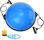 Балансувальна платформа Cornix Bosu Ball півсфера 58 см з еспандерами Blue (XR-0457)