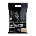 Растительный наполнитель SuperCat Биобентонит комкующийся для кошачьих туалетов 2,5 кг