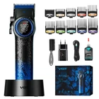 Машинка для стрижки аккумуляторная VGR V-001 BLUE 10 Вт синяя
