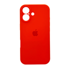 Защитный чехол-накладка Silicone Full Case AA Camera Protect для Apple iPhone 17 Apricot (FullAAi17-2)