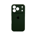 Защитный чехол-накладка Silicone Full Case AA Camera Protect для Apple iPhone 17 Pro Max Dark Green (FullAAi17PM-31)