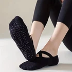 Шкарпетки для йоги та пілатесу 35-39 розмір Black