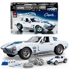 Колекційна машинка-конструктор Corvette Grand Sport серії Elite Mattel Brick Shop, JGR31