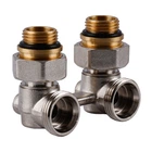 Узел нижнего подключения панельного радиатора SOLOMON NV 5102 угловой шаровой 3/4″