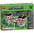 Конструктор Майнкрафт Фортеця з фігурками, 990 деталей (10472)