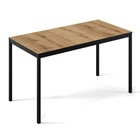 Письменный стол Art in Head Brevity Loft standart 1400х750х670 Дуб Эвок/Черный металл (TB04100000030)