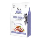 Сухой корм для кошек Brit Care Cat GF Sterilized Weight Control для стерилизованных и с избыточным весом с уткой и индейкой