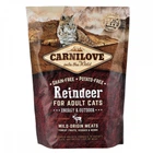 Сухий корм для кішок Carnilove Cat Raindeer Energy & Outdoor з олениною та диким кабаном