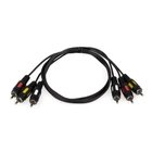 Кабель мультимедійний 3xRCA M to 3xRCA M 3.0m Atcom