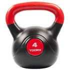 Гиря вінілова Toorx PVC 4 кг Black/Orange (KRP-4)